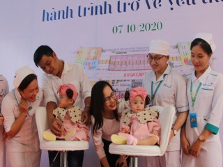 Trúc Nhi, Diệu Nhi khoẻ mạnh xuất viện